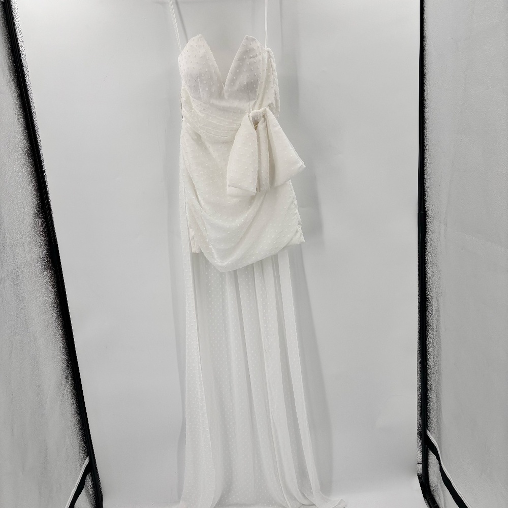 Revolve Katie May Eden Rock Mini Dress High Low Ivory Size Large